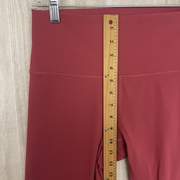 Lululemon Align High-Rise Pant Size 10 Women Pomegranate Yoga Soft Workout Capri - Picture 9 of 13